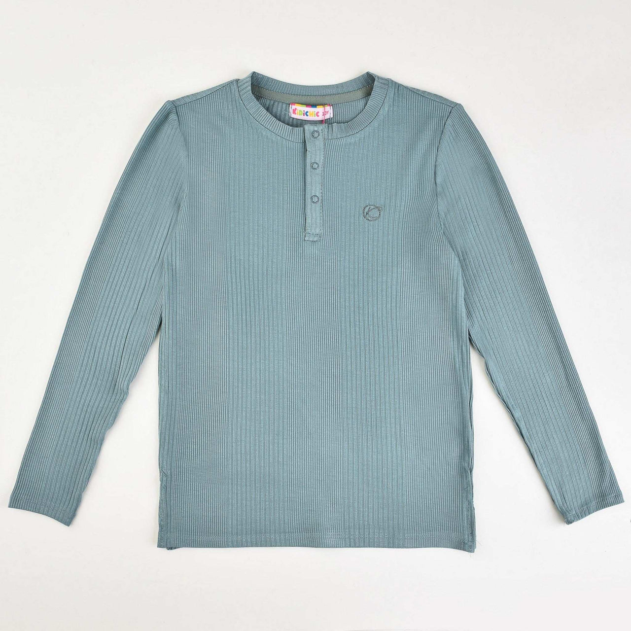 Boys L.S Basic Rib Shirt - Kidichic