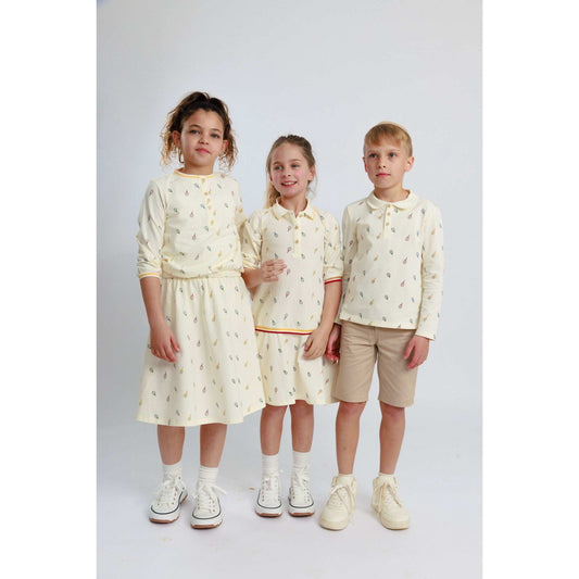 Boys LS Tennis Polo Shirt - Kidichic