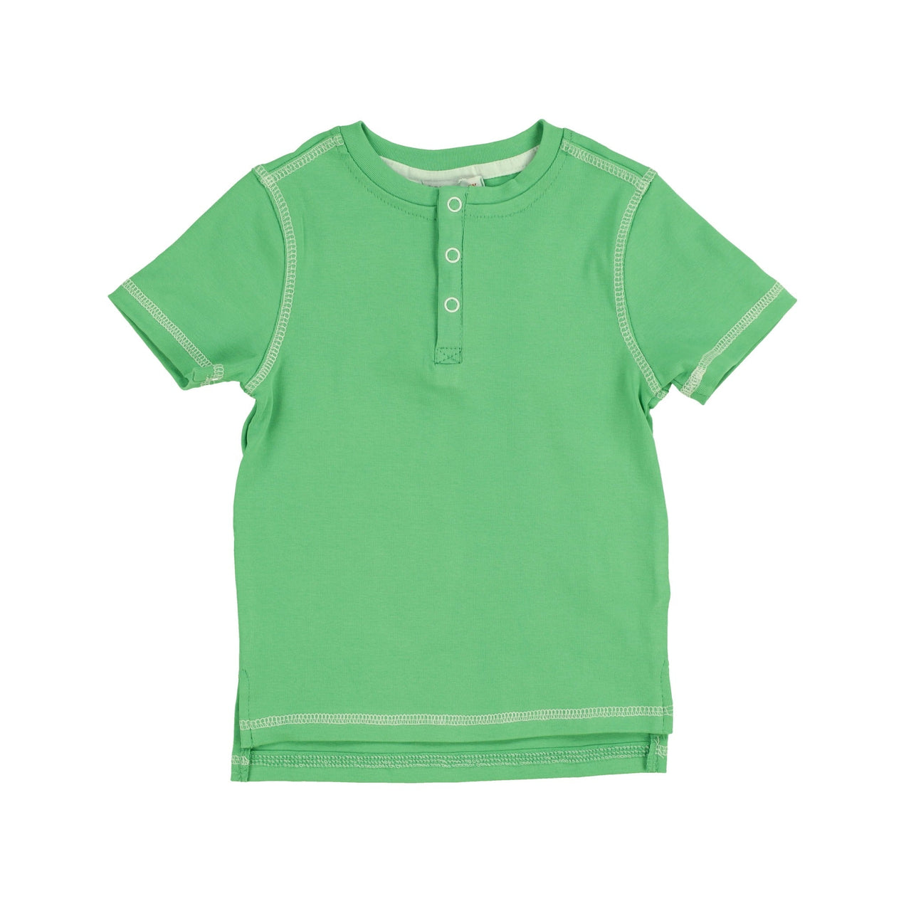 Boys Ribbed Outseam SS Top - Kidichic