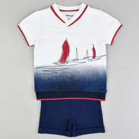 Boys Sail Print Set - Kidichic