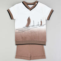 Boys Sail Print Set - Kidichic