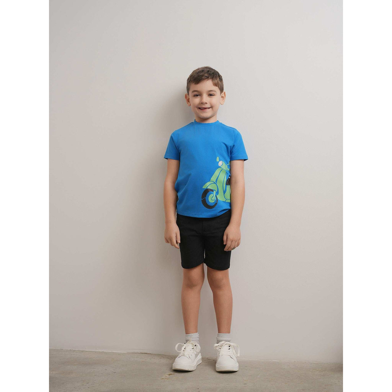 Boys Scooter Tshirt - Kidichic