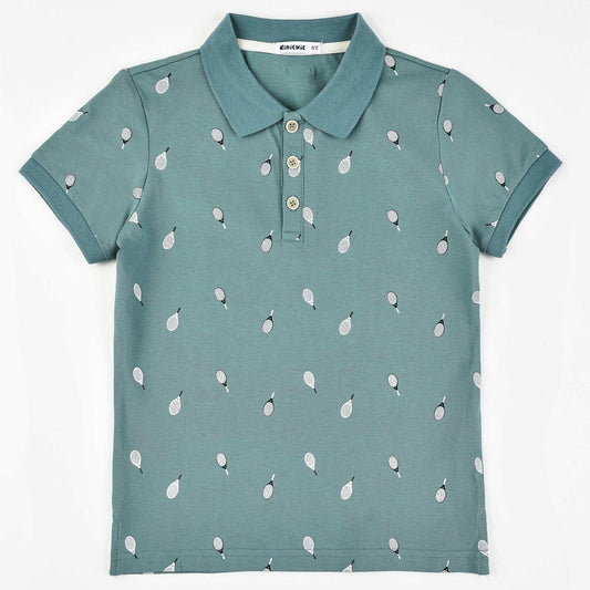 Boys SS Tennis Polo - Kidichic