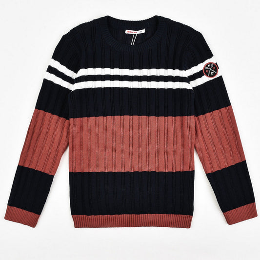 Boys Striped Sweater - Kidichic