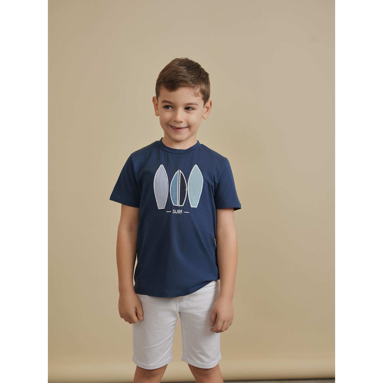 Boys Surf Board Tshirt - Kidichic