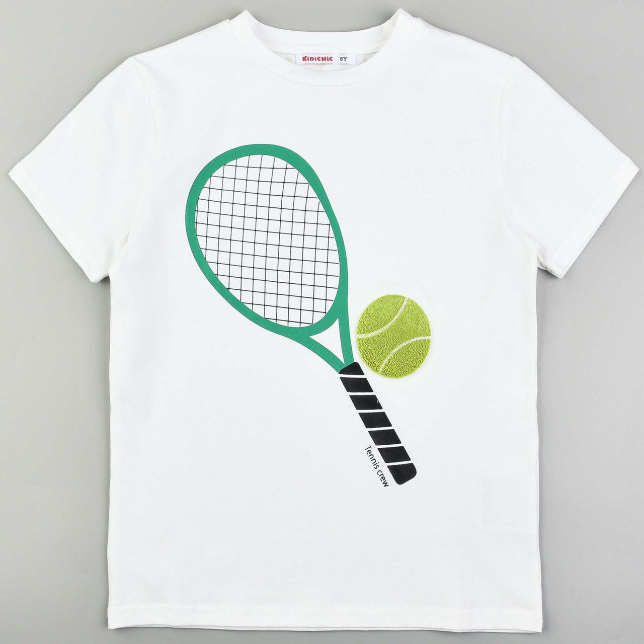 Boys Tennis Racket Tee - Kidichic
