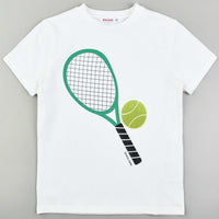 Boys Tennis Racket Tee - Kidichic