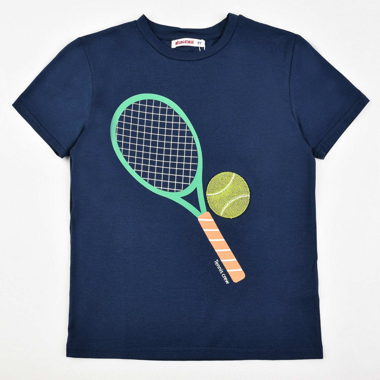 Boys Tennis Racket Tee - Kidichic
