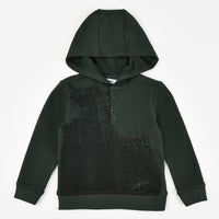 Brushed Effect Hoodie - Kidichic