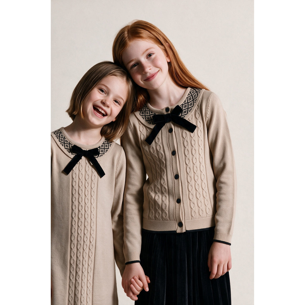 Jacquard Bow Dress