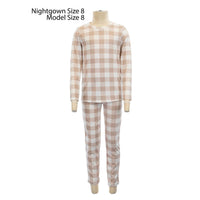 Checked PJ Set - Kidichic