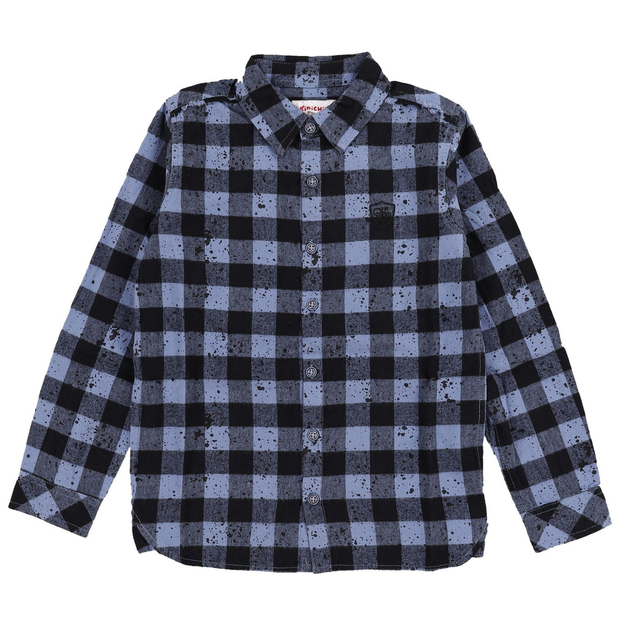 Checkered Button Down Shirt - Kidichic