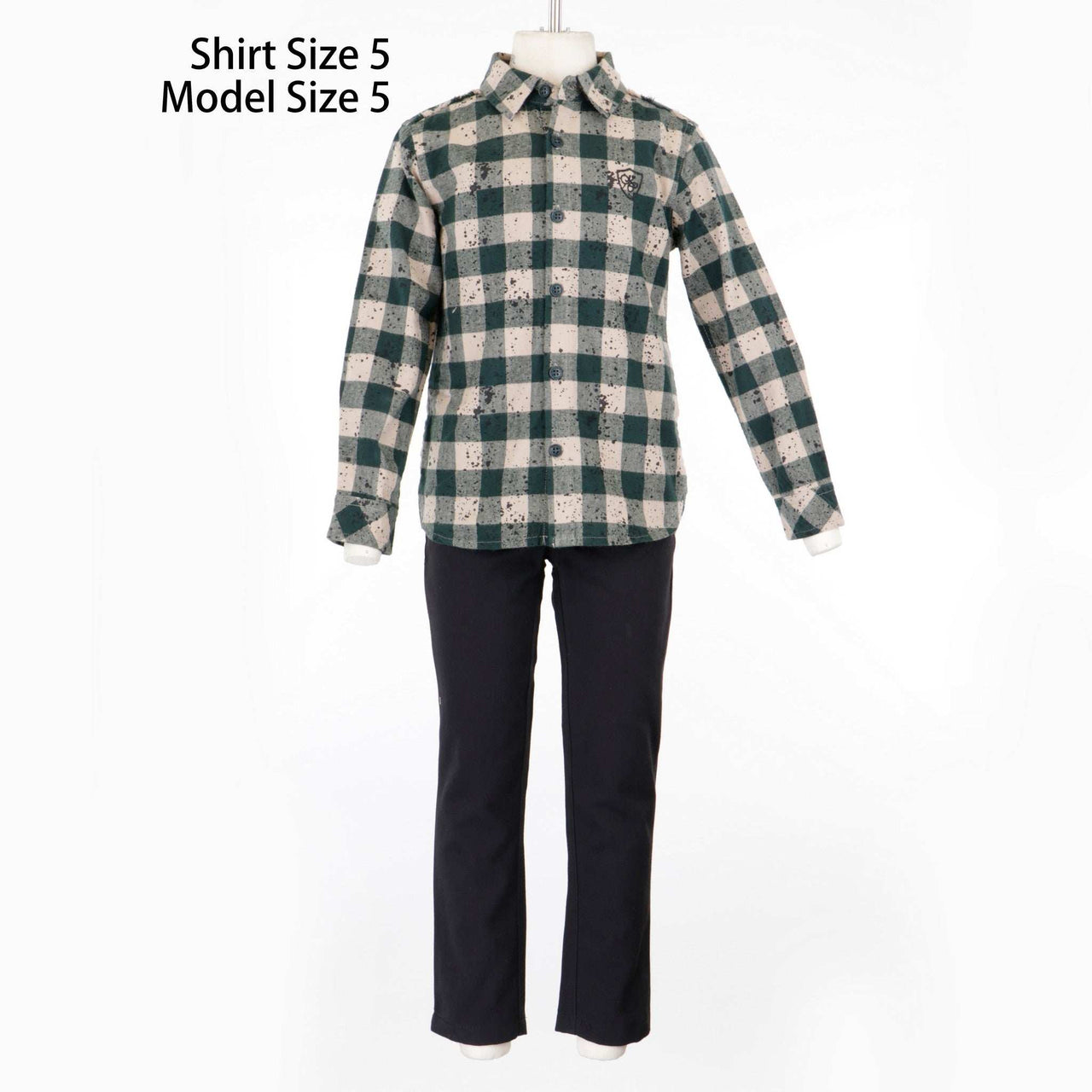 Checkered Button Down Shirt - Kidichic