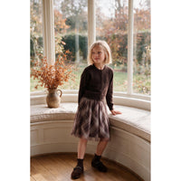 Checkered Tulle Skirt