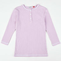 Contrast Stitch Henley - Kidichic