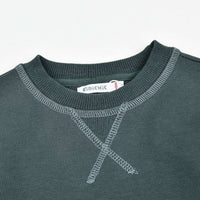 Contrast Stitch Sweatshirt - Kidichic