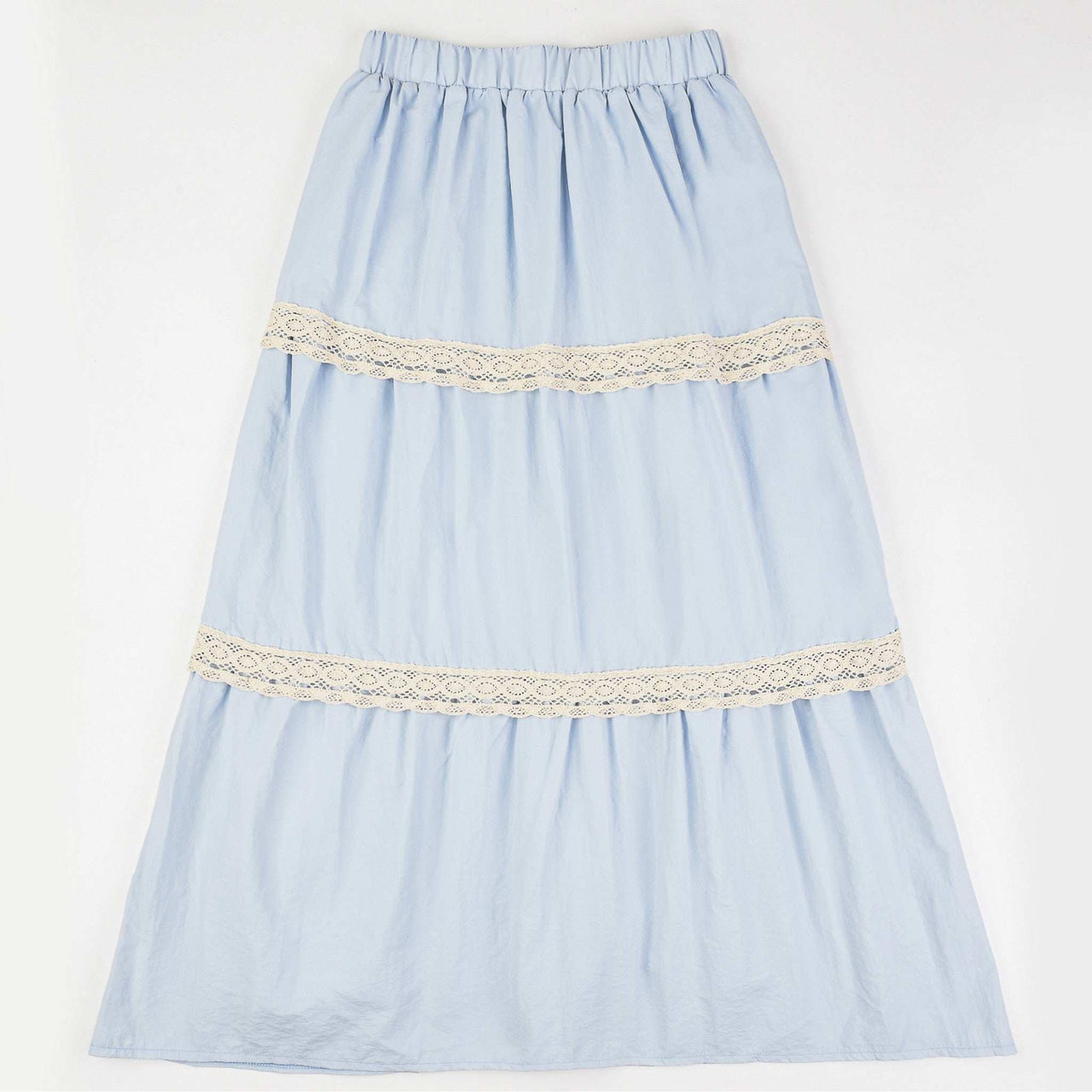 Crochet Ribbon Midi Skirt - Kidichic