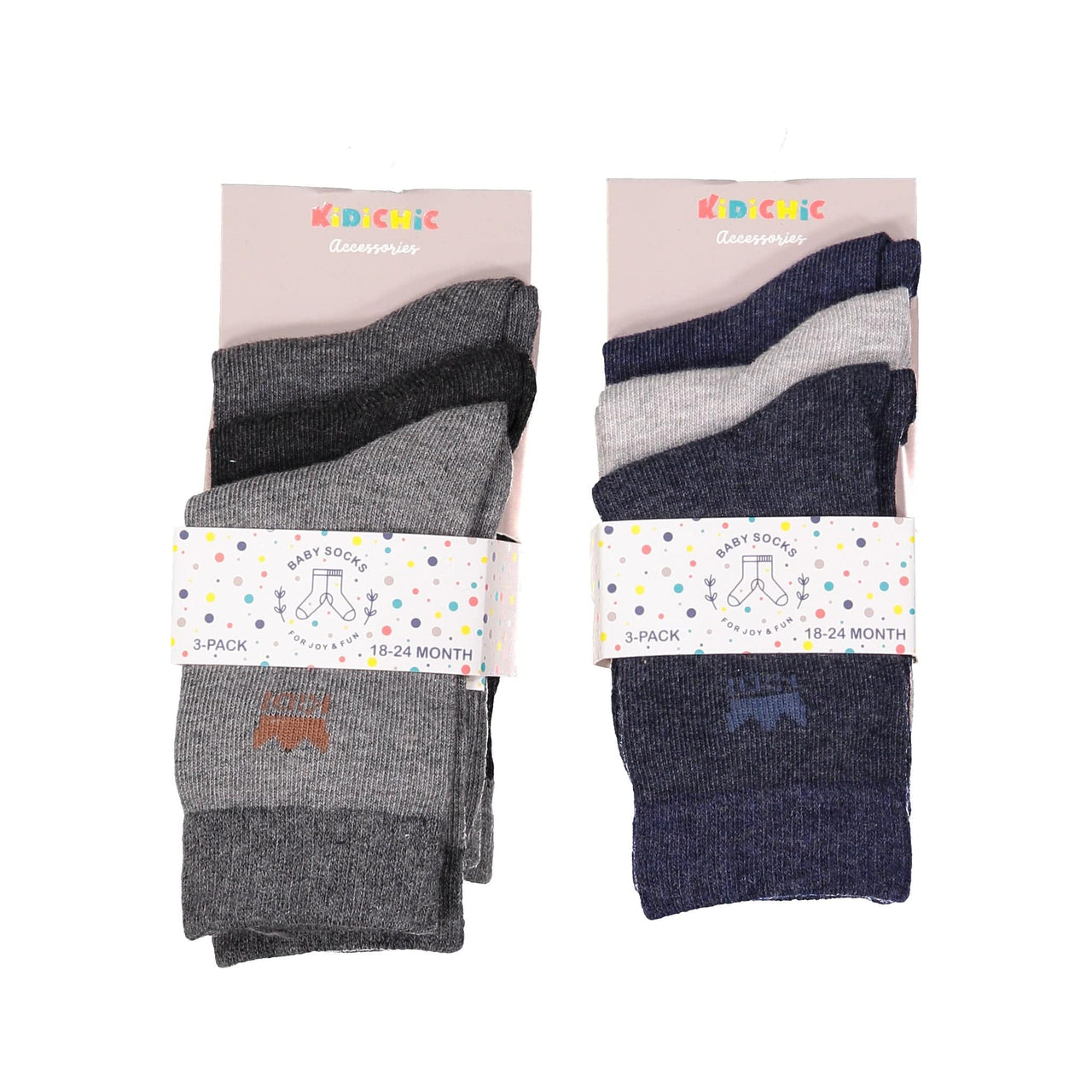 Crown Socks 3 - Kidichic