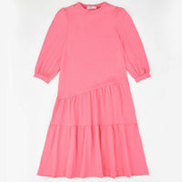 Diagonal Tiered Dress - Kidichic