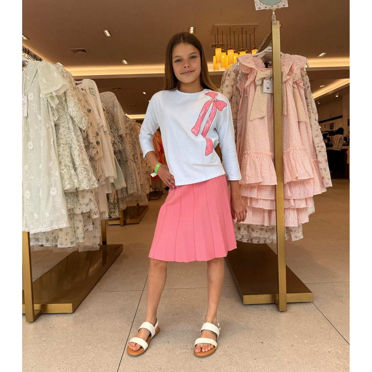 Dolman Bow Tshirt - Kidichic