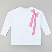 Dolman Bow Tshirt - Kidichic