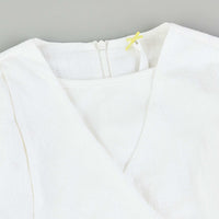 Embroidery Wrap Dress - Kidichic