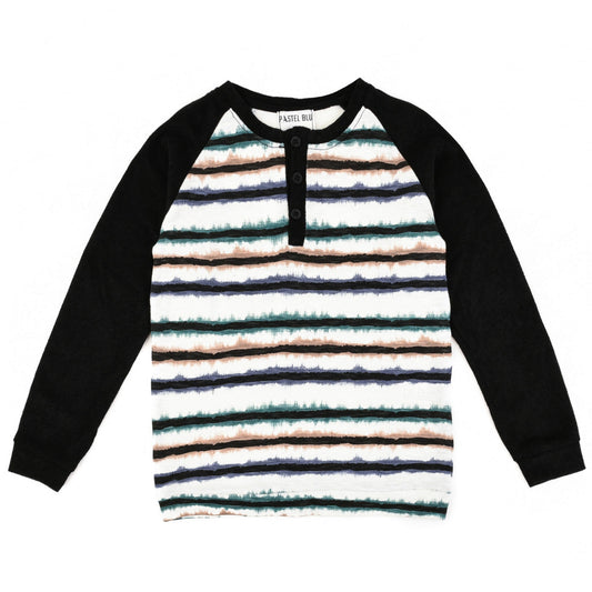 Ethan Boys Striped Top - Kidichic