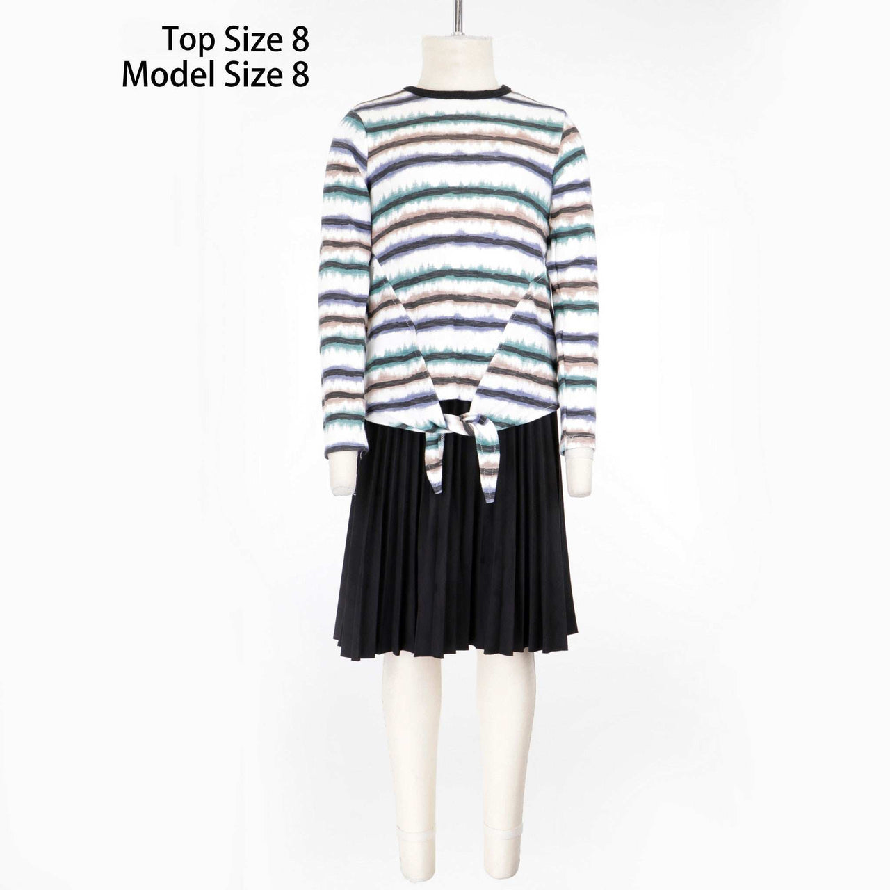 Ethan Girls Stripe Shirt - Kidichic