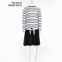 Ethan Girls Stripe Shirt - Kidichic