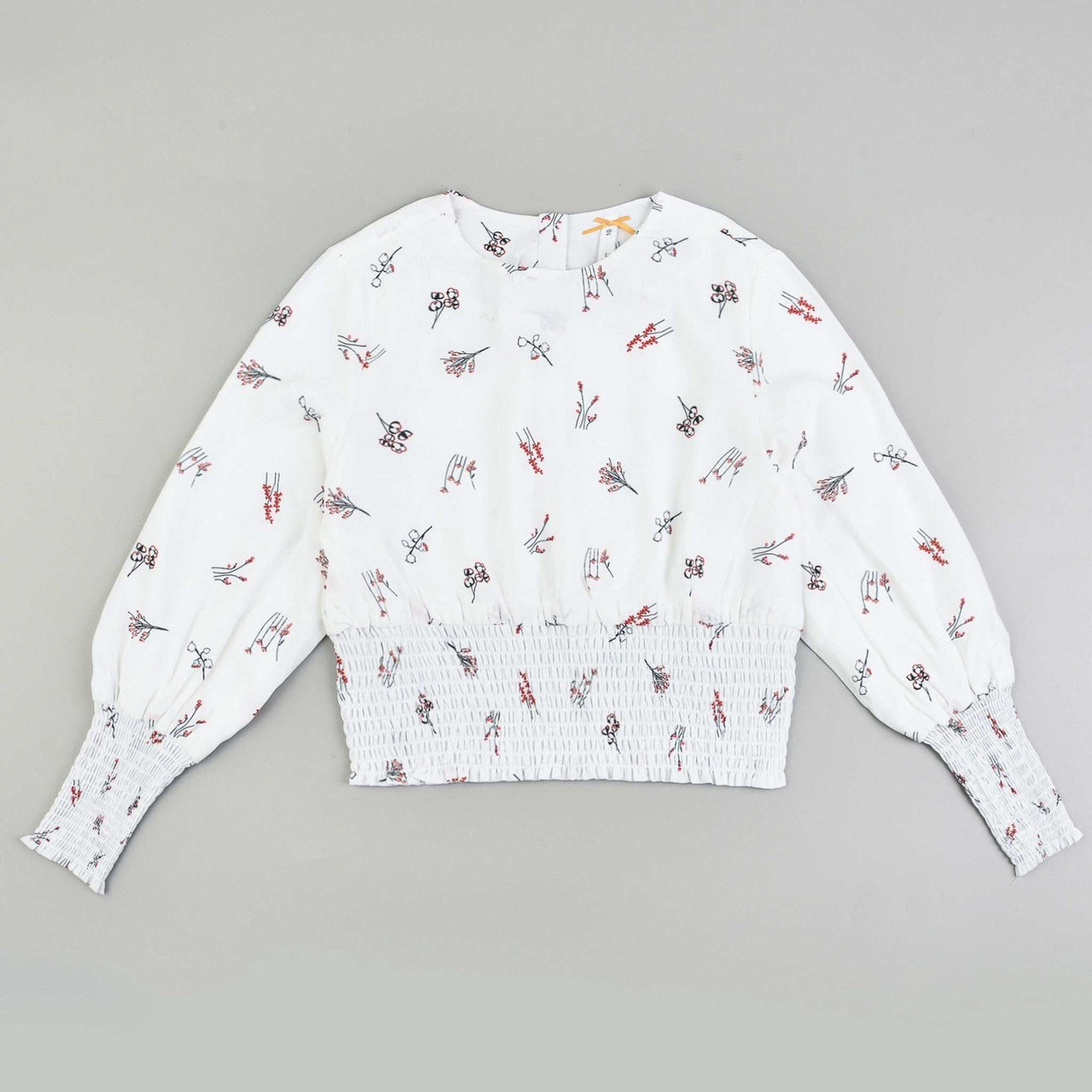 Floral Chiffon Shirt - Kidichic