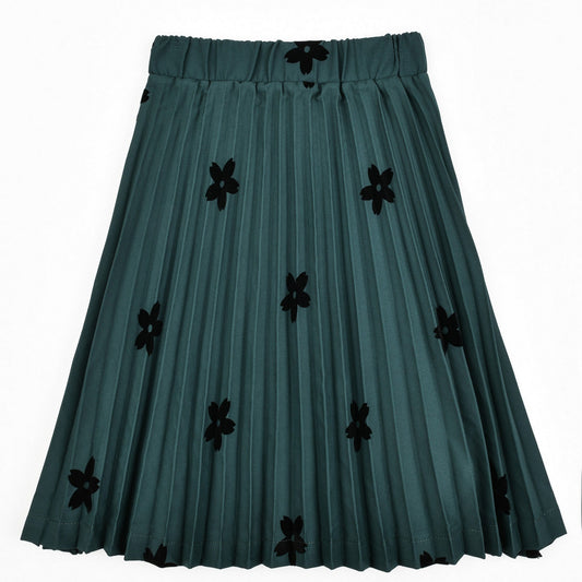 Floral Pleated Skirt - Kidichic