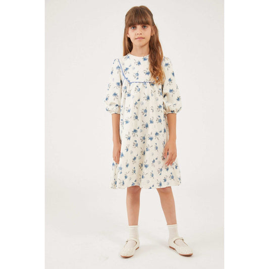 Flowers Print Dress - Kidichic