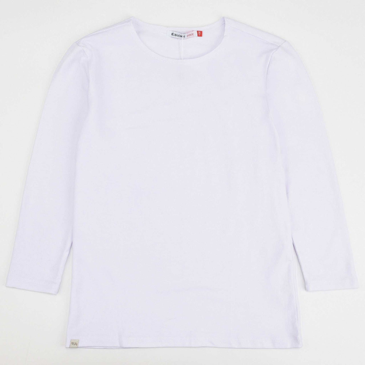 Girls Basic Shirt 3/4 Sleeve Shell - Kidichic