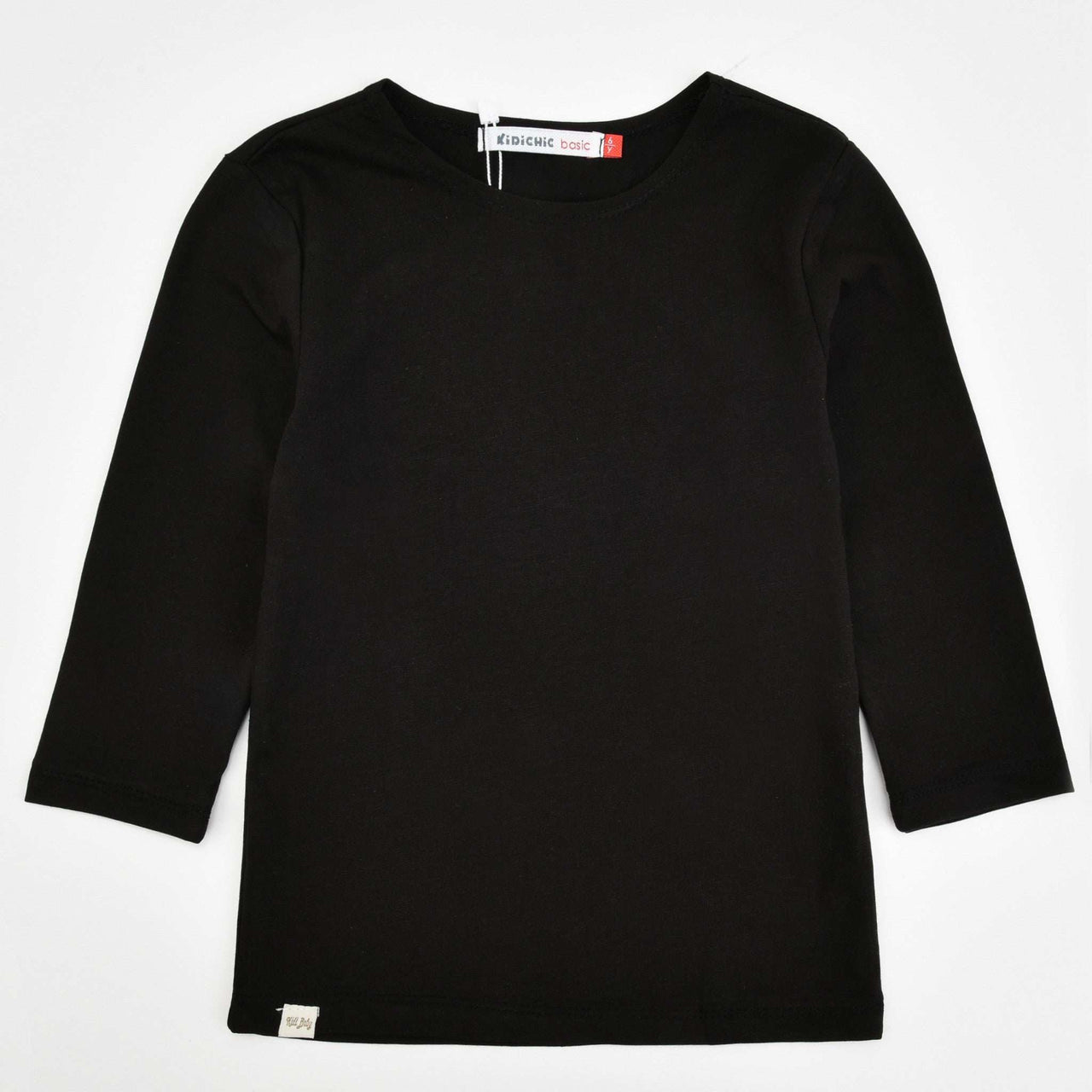 Girls Basic Shirt 3/4 Sleeve Shell - Kidichic