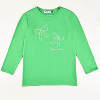 Girls Bow T-Shirt - Kidichic