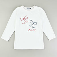 Girls Bow T-Shirt - Kidichic