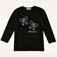Girls Bow T-Shirt - Kidichic