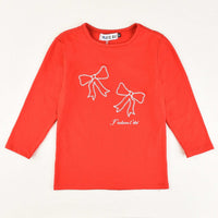 Girls Bow T-Shirt - Kidichic