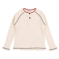 Girls Contrast Stitch Top - Kidichic