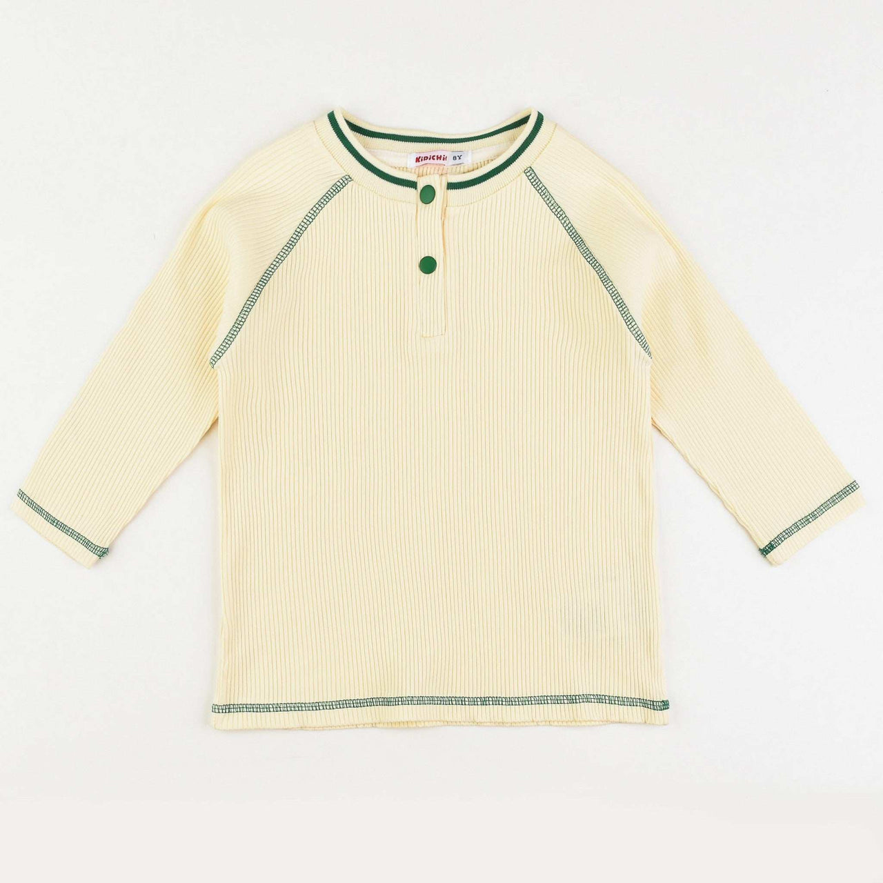 Girls Contrast Stitch Top - Kidichic