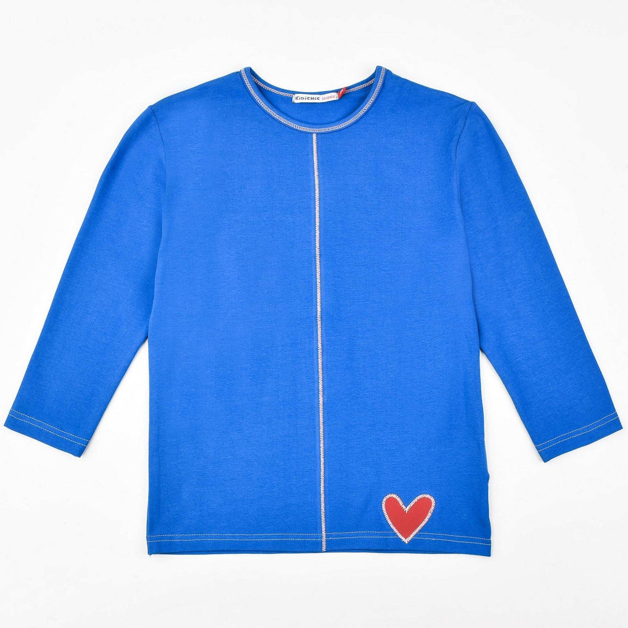 Girls Contrast Stitch Tshirt - Kidichic