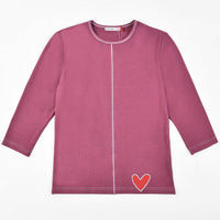Girls Contrast Stitch Tshirt - Kidichic
