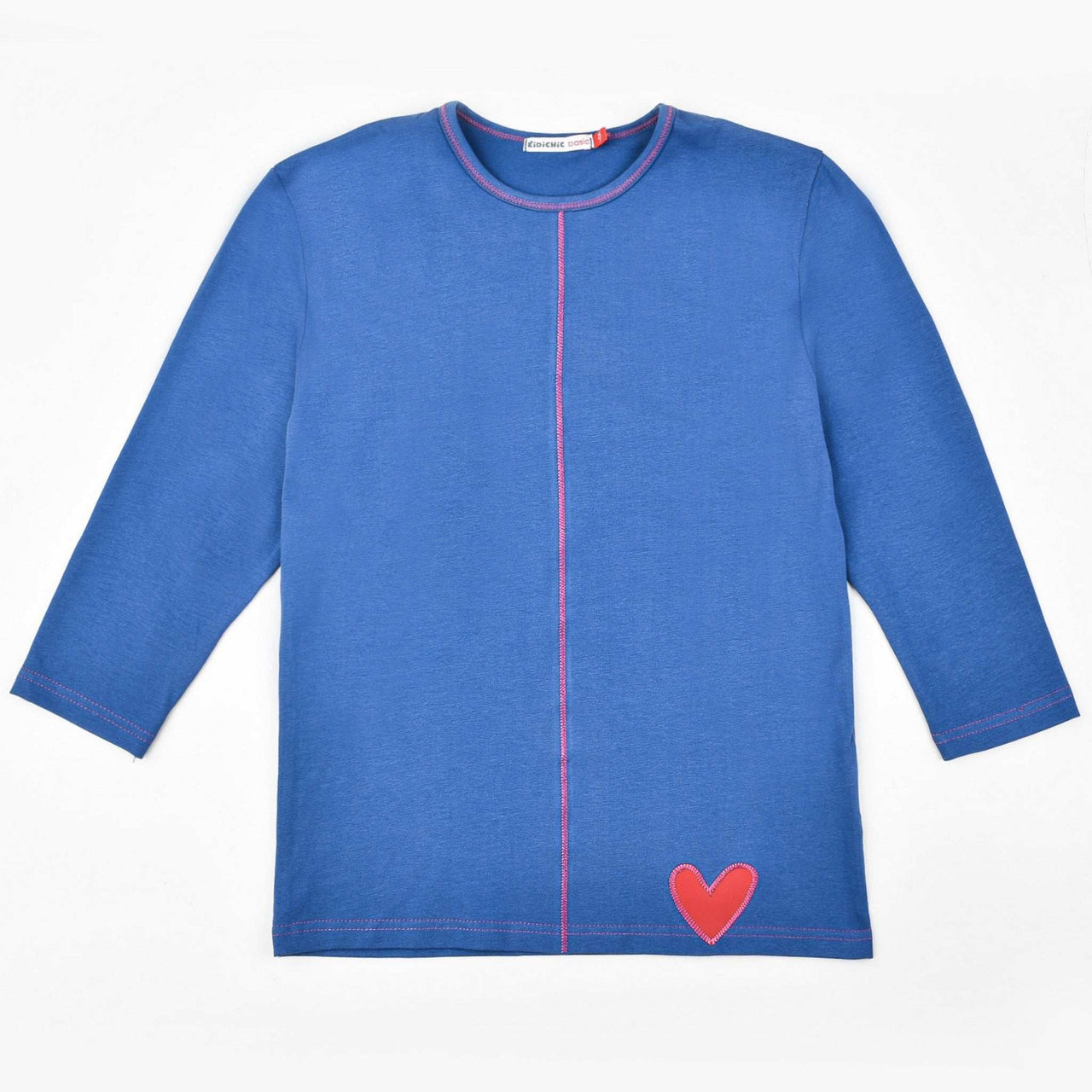 Girls Contrast Stitch Tshirt - Kidichic