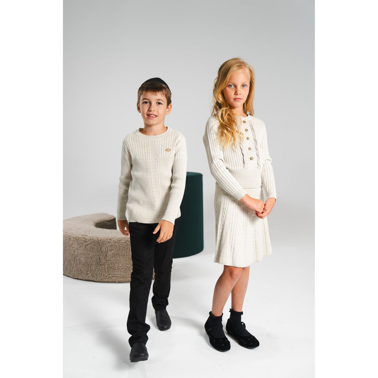 Girls Knit Button Top - Kidichic