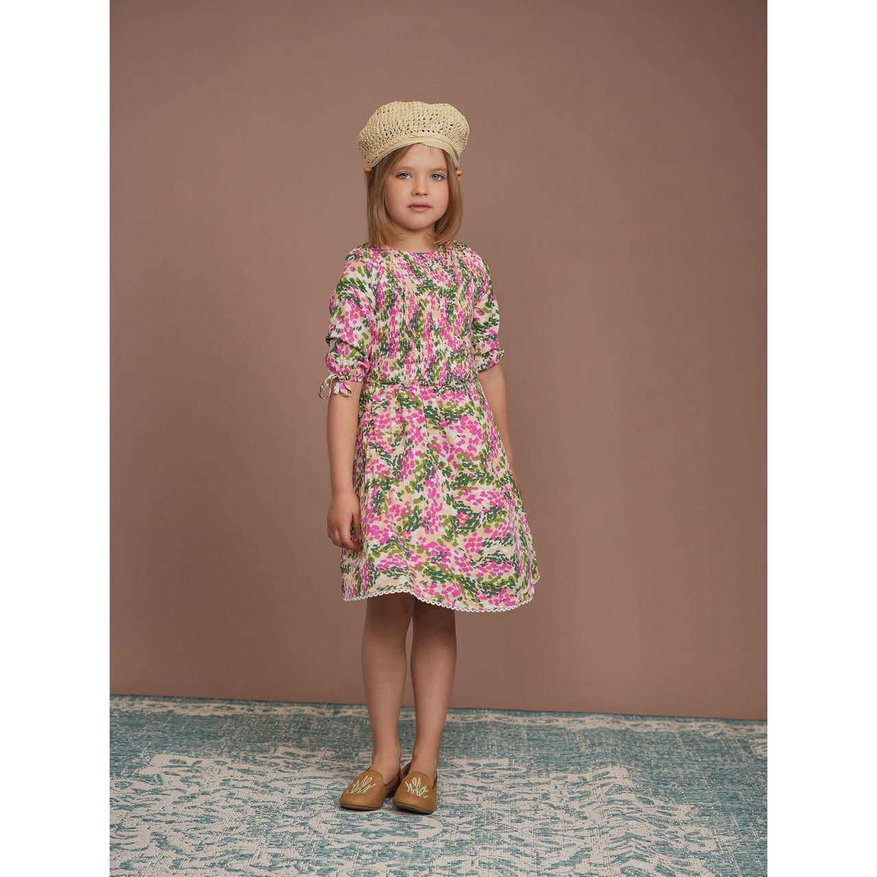 Girls Lexi Smock Dress - Kidichic