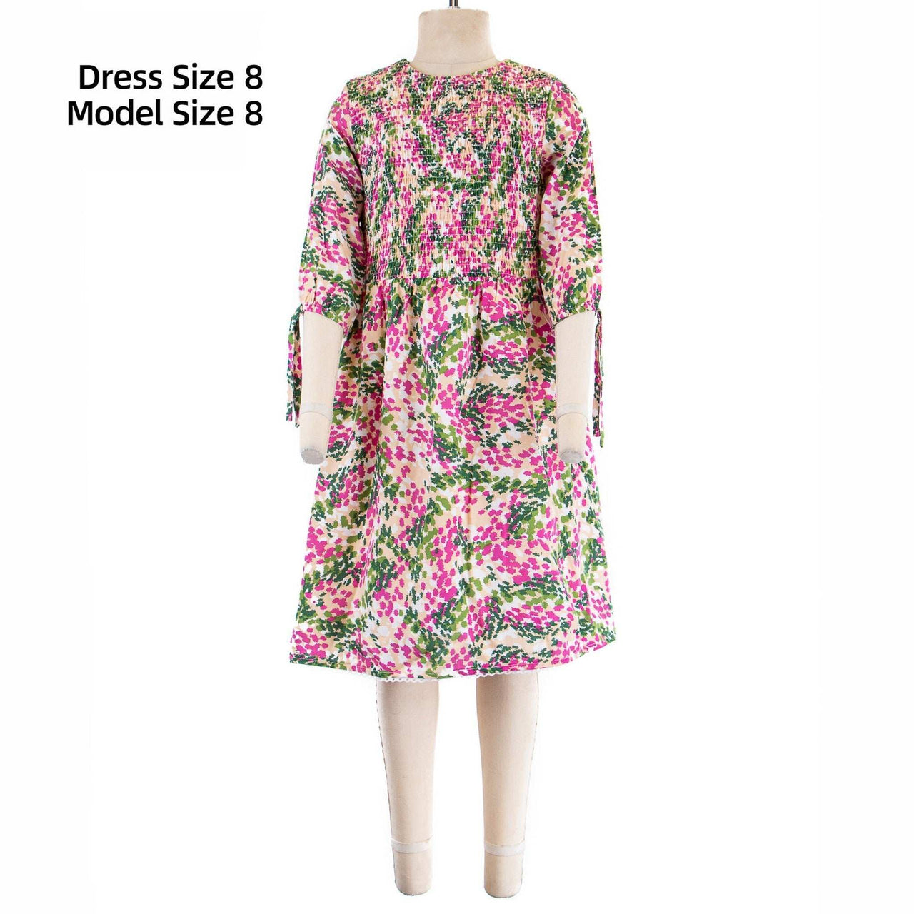 Girls Lexi Smock Dress - Kidichic