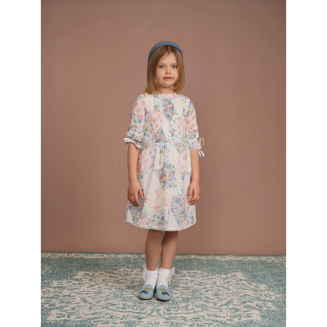 Girls Lexi Smock Dress - Kidichic