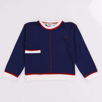 Girls L.S Sail Print Top - Kidichic