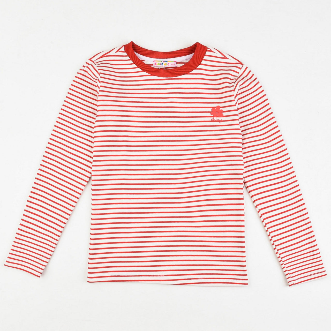 Girls L.S Striped T-Shirt - Kidichic