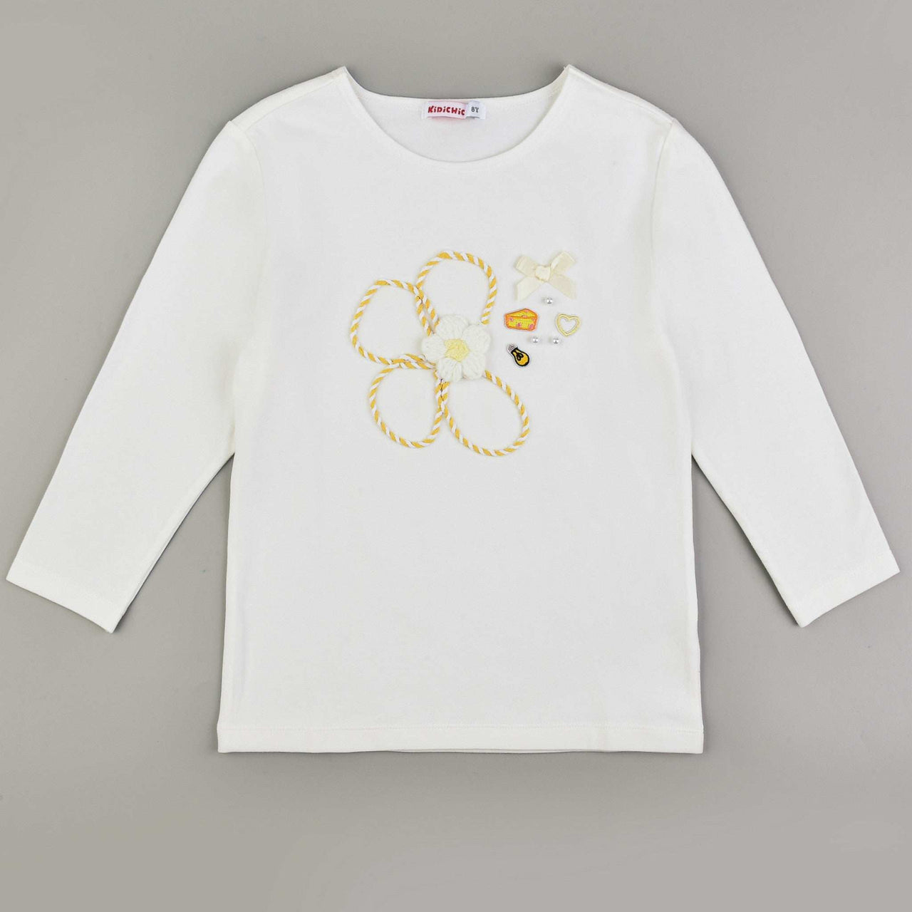 Girls Patch Shirt - Kidichic